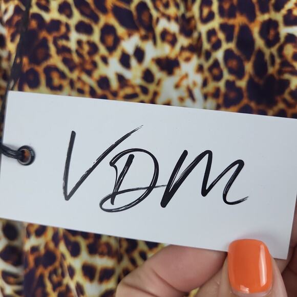 VDM The Label Swim+ Resort Womens Multicolor Drawstring Swim Skirt Size M - Picture 5 of 6